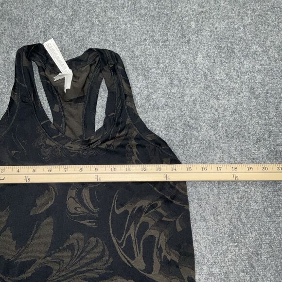 Athleta Shirt Womens S Black Momentum Seamless Tank Gym Yoga Runing - Picture 6 of 8